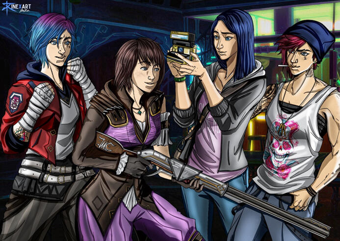 LiS x Arcane (commissioned by @DanPyuen)